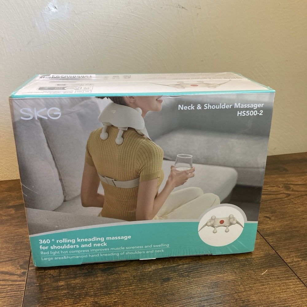 SKG Massager 360 Rolling Kneading Massage Shoulders/Neck HS500-2 AUTHENTIC/NEW